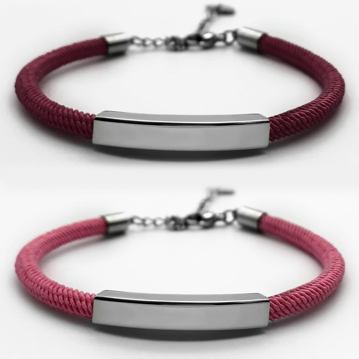 Personalized Couple Bracelets Plus Magnets
